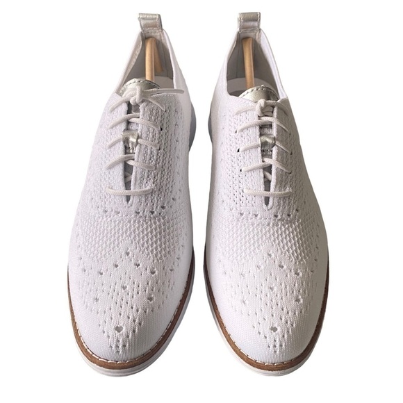 COLE Haan OriginalGrand Stitchlite Wing-Tip Fabric Oxfords - Picture 2 of 10